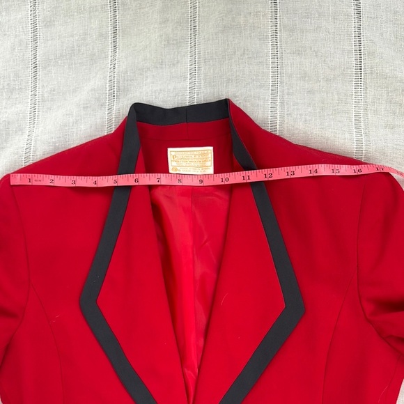 Pendleton Vintage Scarlet Blazer with Ebony Trim - Picture 6 of 12